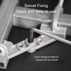 Double Handle Pipe Clamp Pipe Alignment Tool Adjustable Angle Clamp