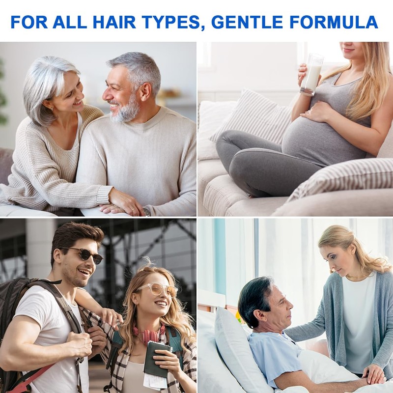 Tappi per shampoo senza risciacquo, per pazienti costretti a letto,