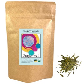 USDA Organic Dragonwell Loose Leaf Green Tea 1 LB (16 oz)