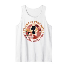 Funny Charcuterie Board Meat Cheese Food Lovers Foodie Tank Top