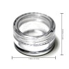 50 Clear Small 5g Grams/mL Plastic Jars for Cosmetic Sample