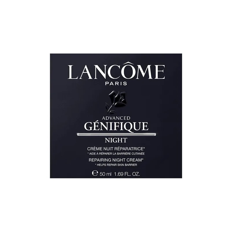 Lancôme Advanced Génifique - Crema Hidratante Facial de Noche, Repara