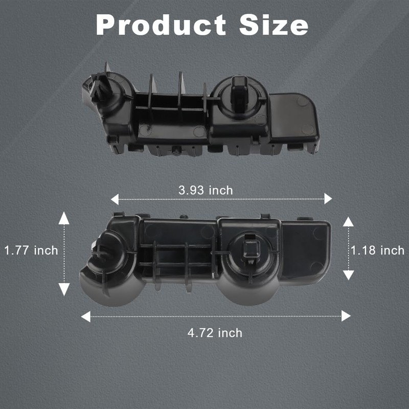 JDMON Front Bumper Bracket Compatible with Nissan Maxima 3.5L V6