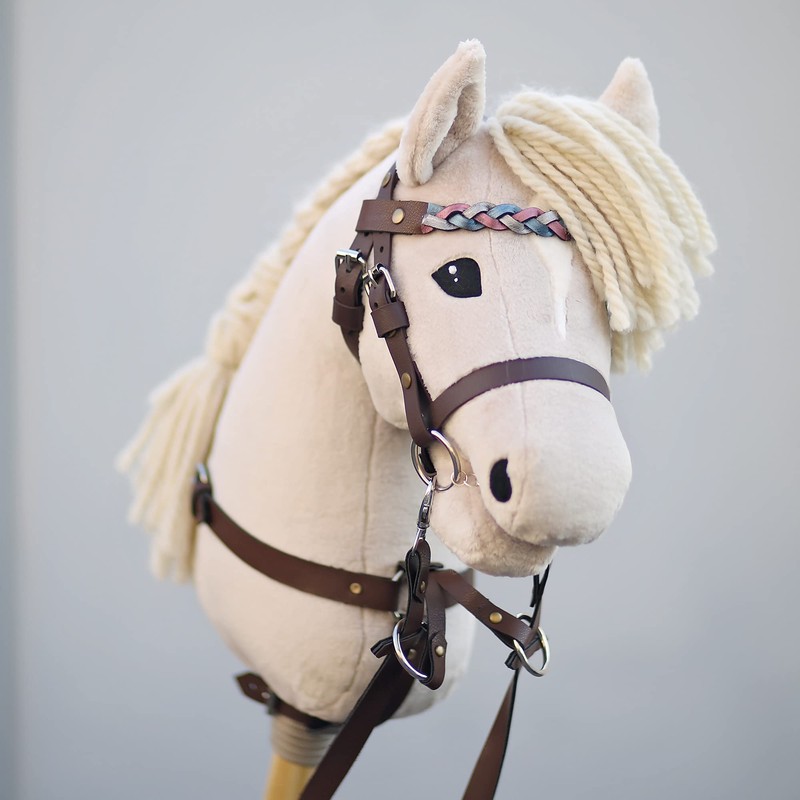 Hobby Horse Bridle Make Yourself: Craft Set with Faux Leather