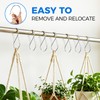 Large S Hooks Heavy Duty Double Latch Hanging Hooks for