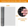 Gartist 1/2 in 48"x100' Hardware Cloth – Hot-Dip Galvanized After