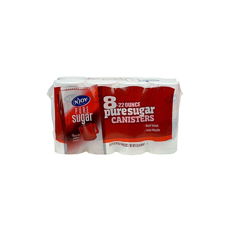 Sugar Canisters N' Joy (8 Pack 22 OZ), 176 Ounce