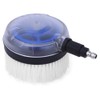1/4 Inch Rotating Cleaning Brush, 360 Degree Fan Shaped Water