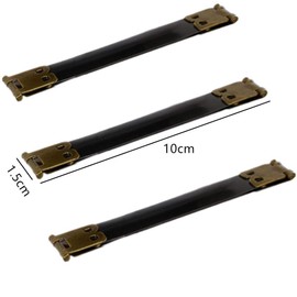 20 Pcs 10cm Metal Internal Flex Frame Kiss Clasp Bag Kiss Clasp DIY Craft Handbag Accessories for DIY Craft Handbag Purse Wallet Sewing Making