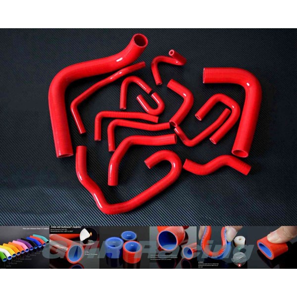 GMR racing Radiator Silicone Hose Kit For Toyota 1990 91