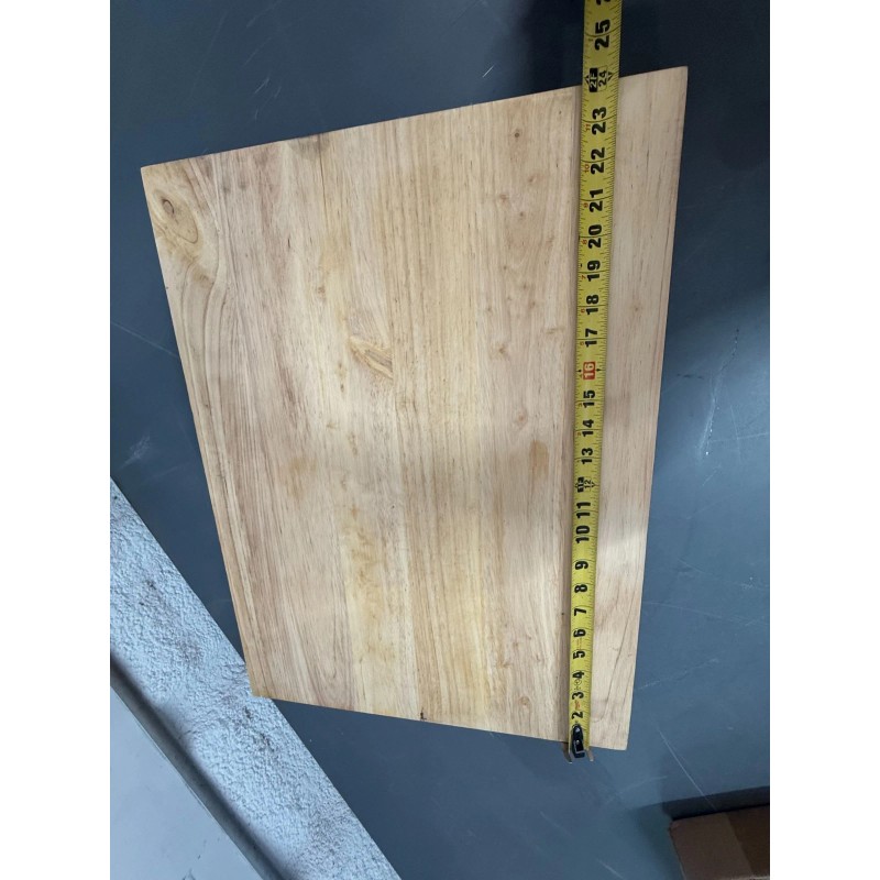 Winco Choice 18" x 24" x 1.75" Medium Tan Wooden