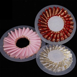 Deevoka 3pcs Easy Rosette Maker Ribbon Rosette Brooch Crafts Sewing Craft Tool Rose Maker Handmade DIY Scrapbooking Badge Button Decoration
