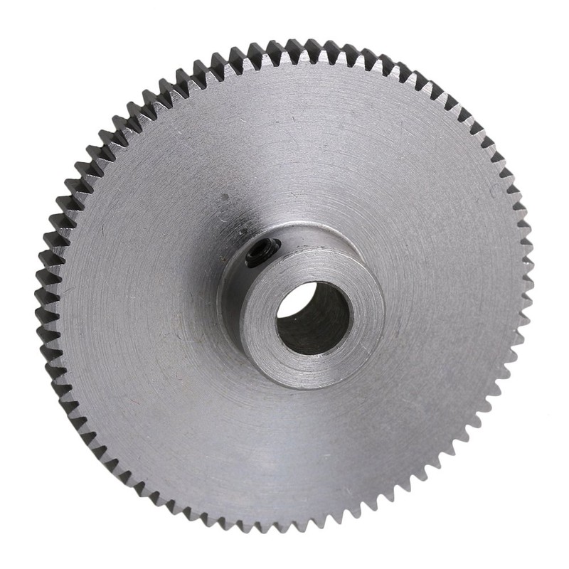 CNBTR Module 0.5 80T Metal Steel Gear 6mm Shaft Hole
