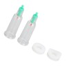 2pcs Finger Cupping Therapy Cups with Silicone Flat Elbow Rings