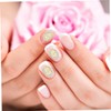 IWOWHERO 30pcs Nail Charms Decorative Nail Gems Accessories for Designs