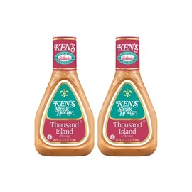 Ken's Steak House Thousand Island Dressing, 16 FL OZ (Pack of 2)