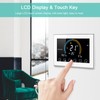 Intelligent Thermostat with LCD Touch Screen Temperature Controller for Home