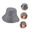 NOLITOY 2Pcs Felt Sauna Hat for Men Stylish Water Absorbing
