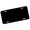25 BLANK BLACK ALUMINUM LICENSE PLATES 6"x12"