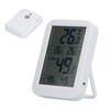 Large Screen Digital Thermo Hygrometer Temperature Humidity Gauge with Memory