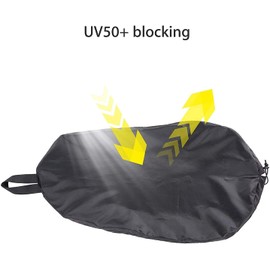 Kayak Cockpit Cover Breathable Adjustable UV50+ Blocking Kayak Cockpit Cover Seal Cockpit Protector Ocean Cockpit Cover Kayak Seat Cover Kayak Sun Cover Kayak Canopy Kayak Seat Cover Kayak Cover