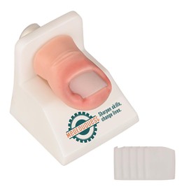 MedEduQuest Ingrown Toenail Trainer Kit with Base,Ingrown Toenail Simulator for Medical Education, Wound Care Training Model