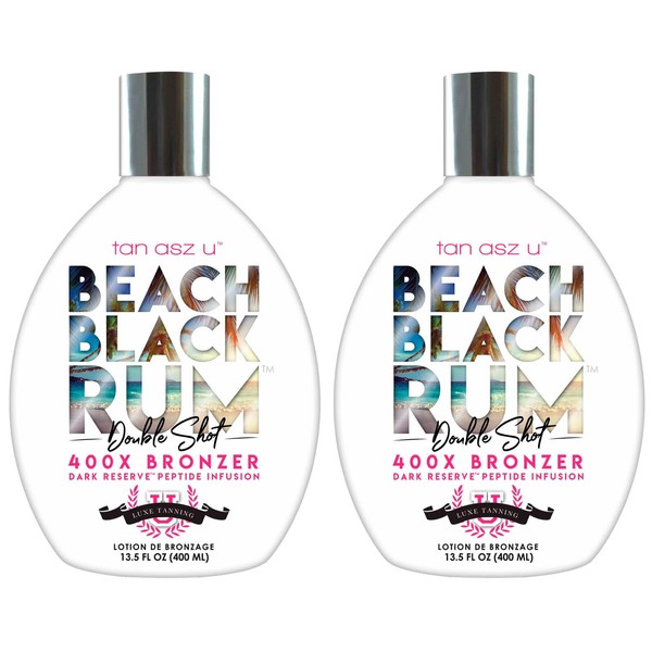 Beach Black Rum Double Shot 400X Bronzer - 13.5 oz,