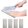 4 Pieces Diamond Sharpening Stone Grit Diamond Plate Honing Stone