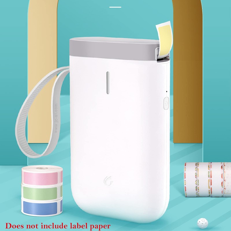 D11 Label Printer, Mini Smart Label Maker, Wireless Bluetooth Portable