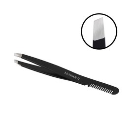 TB TOOLS FOR BEAUTY Lussoni Lussoni Mu Acc Slant Tweezers with Comb 10 g