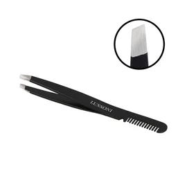 TB TOOLS FOR BEAUTY Lussoni Lussoni Mu Acc Slant Tweezers with Comb 10 g