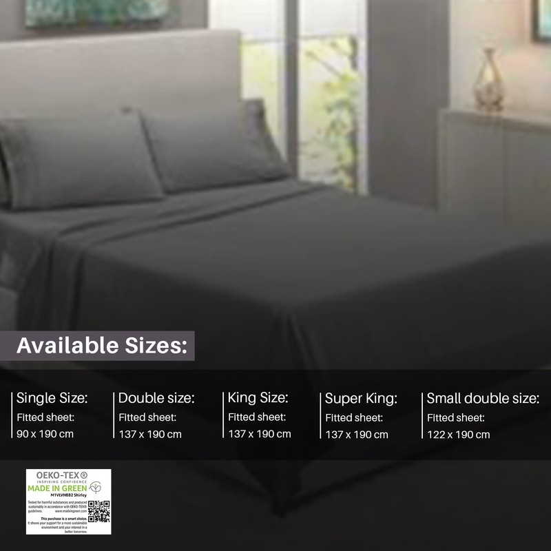 Divine Textiles Fitted Sheets 10'' / 25CM Deep Easy Care