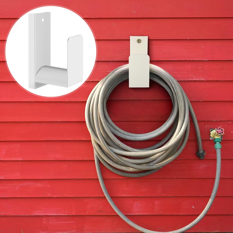 CroBlissful Garden Hose Holder Wall Mount Garden Water Hose Hanger