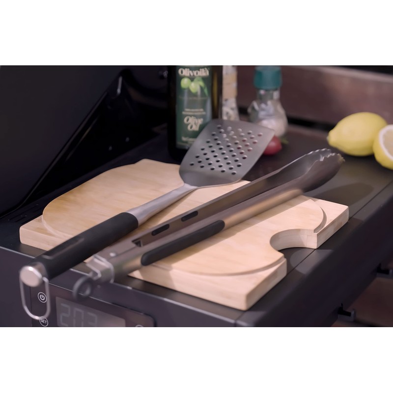 Monument Grills Heavy Duty Stainless Steel 2-Piece Barbecue Tool Set