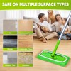 6-Pack Reusable Mop Pads Compatible with Sweeper Mop - 100%