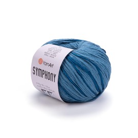 Yarn Art Symphony Cotton Blend Spring and Summer Yarn%80 Cotton%20 Viscose Light Cotton Yarn Suitable for Spring ANS Summer Dresses 4921 INCHES 1.7 OZ (2109)
