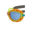 Zoggs Unisex Youth Predator Junior Swimming Goggles, Orange & Red/Grey