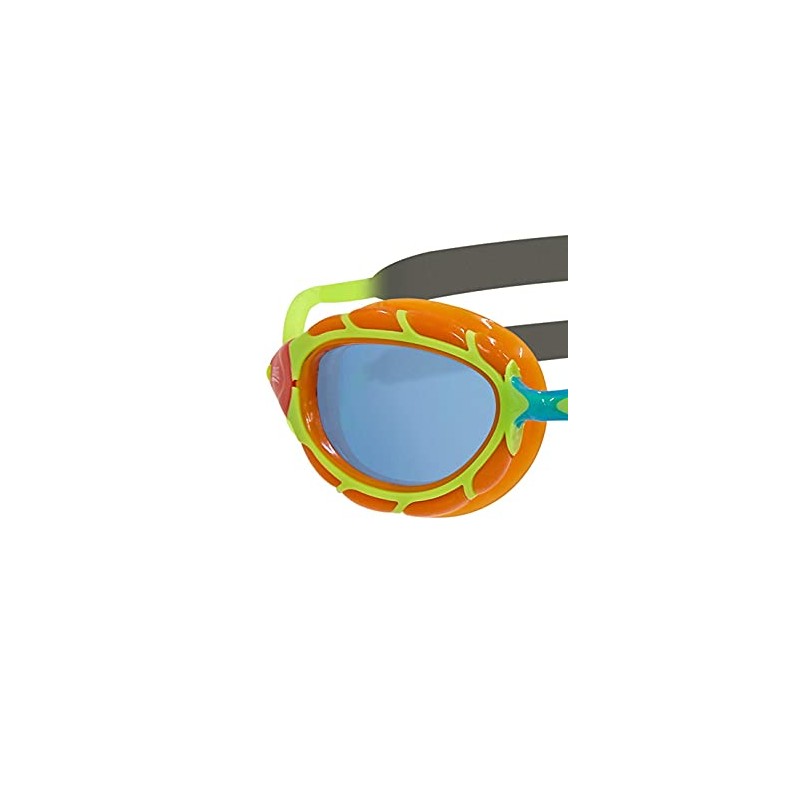 Zoggs Unisex Youth Predator Junior Swimming Goggles, Orange & Red/Grey