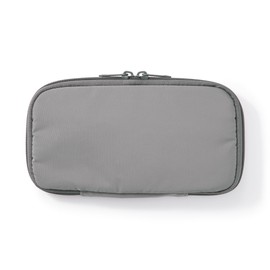 MUJI Gadget Pouch Slim, gray, One size