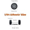 1/64 wheels and Tires Kit to Upgrade Mainline Diecast Model