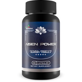 Aisen Power Supplement - Male Prostate Support Supplement - Aid Healthy Urinary Flow & Bladder Emptying - Reduced Inflammation Support - Prostate Size Support - Aisen Power Pills