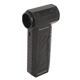 Generic Portable Air Blower Super Jet Fan, 150000RPM Mini Turbo Jet Blower Electric Air Duster, Brushless Motor Adjustable Cordless Super Fan Dry for Car Camping (Black)