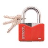 Amtech T0706 60mm Rhombic Chrome Plated Iron Padlock