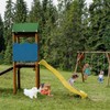 Swing Canopy Replacement, 43" x 90" Playset Tarp Replacement, Waterproof