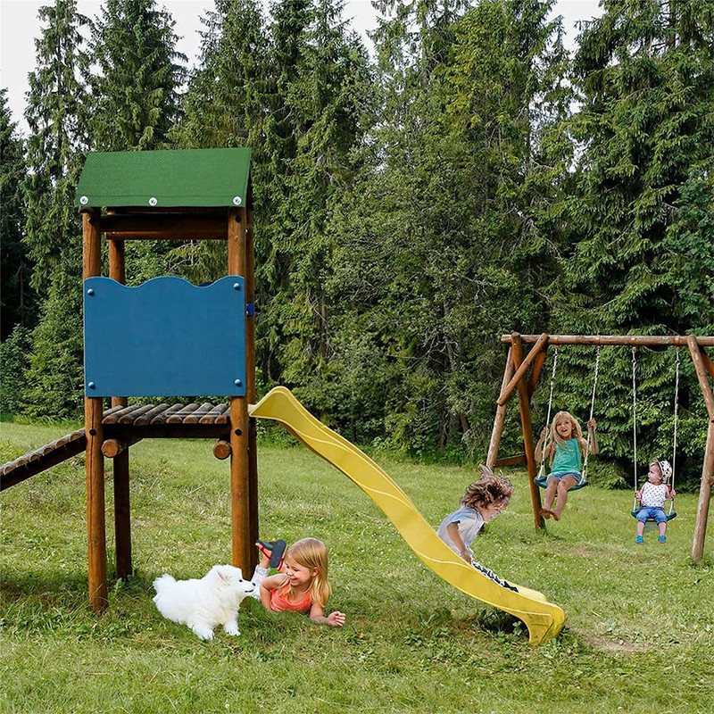 Swing Canopy Replacement, 43" x 90" Playset Tarp Replacement, Waterproof