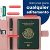 Timotech Porta Pasaporte y Visa con Protección RFID, Funda para