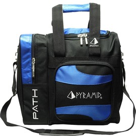 Pyramid Path Deluxe Single Tote - Black/Royal Blue