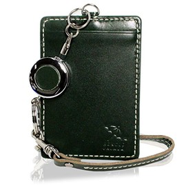 Arnold Palmer 4AP3283 Colorful Series Pass Case with Reel Key Commuter Pass Single Pass, green