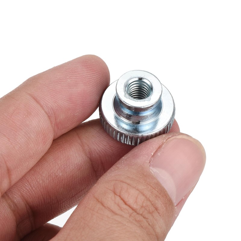 sourcing map Knurled Thumb Nuts, 30Pcs M6 x 20 x
