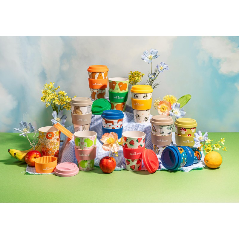 Sass & Belle Highland Cow Travel Coffee Cup